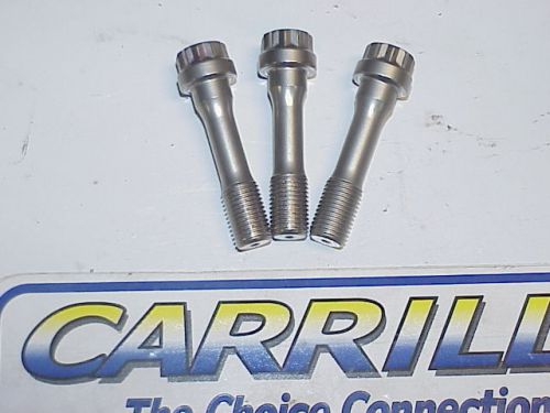 3 replacement 12 point connecting rod bolts 3/8-24 x 1.600" carr sps 56  jh27