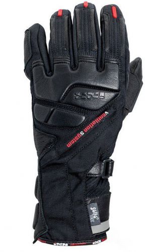Ixs adventure enduro gloves,leather/textile,men's sz large,black
