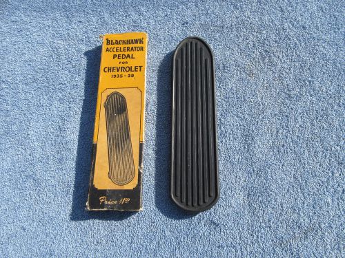 1937-1938 chevrolet car gas pedal nos