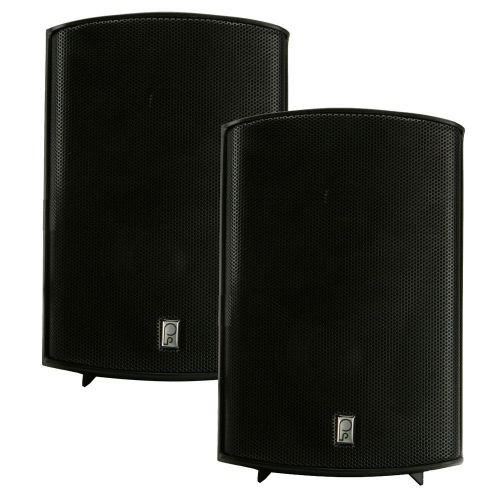Polyplanar compact box speaker - (pair) black model# ma7500b