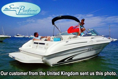 Custom swim platform for sea ray 215 express cruiser,still crated. no reserve