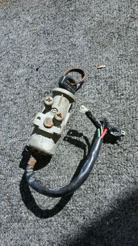 Honda motorcycle ignition