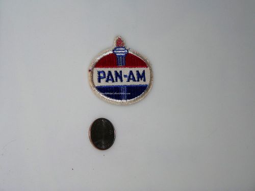 Original old pan-am gas oil employee service patch denium shirt hat or jacket