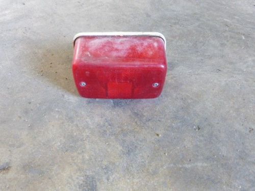 1985 yamaha ytm225dx / ytm225dr tail light assembly