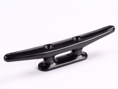 2 pcs mizugiwa corrosion-proof nylon cleat black for use on docks &amp; boats 6"