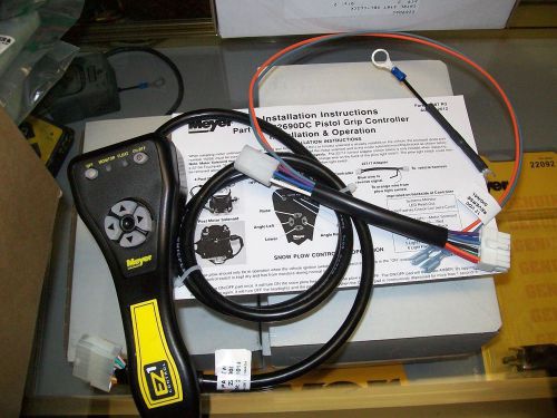 Meyer snow plow pistol grip controller "new" with hfp - read description  #22690