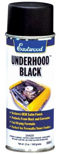 Eastwood paint underhood semi gloss black 11 oz aerosol p/n 10024z