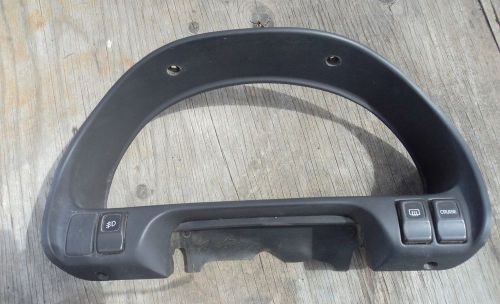1995-1999 subaru legacy outback >< speedometer bezel with switches
