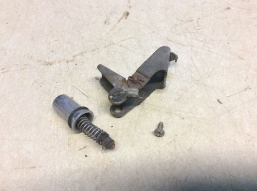 1967 1968 ford mustang rh outer door handle chrome button &amp; release lever