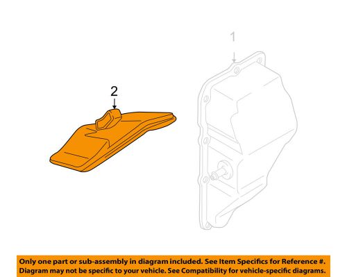 Suzuki oem 04-07 aerio automatic transaxle-filter 2471459j10