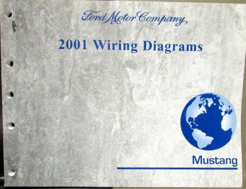 2001 ford dealer electrical wiring diagram service manual mustang