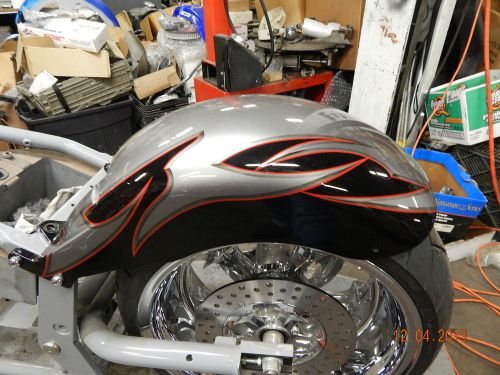 New body set ironhorse bandera slammer factory custom paint chopper tank fender