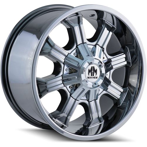 Sell 20x9 PVD Chrome Mayhem Beast 8x180 +18 Rims Open Country RT 37X12