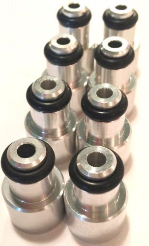 Ls3 delphi 4.8 5.3 6.0 injector into a ls1 ls2 injector extender adapter top hat