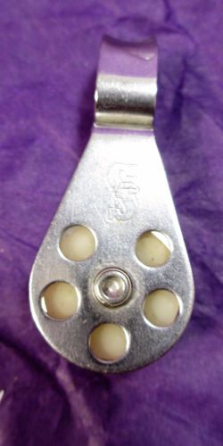 Sailboat sail boat schaefer block stainless steel dinghy swivel micro line