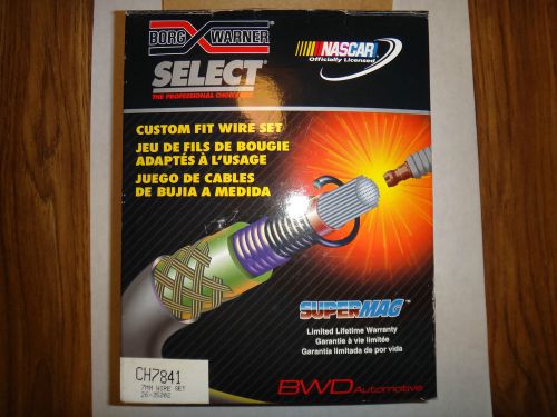 Borg warner supermag custom fit 7mm ignition wire set ch7841