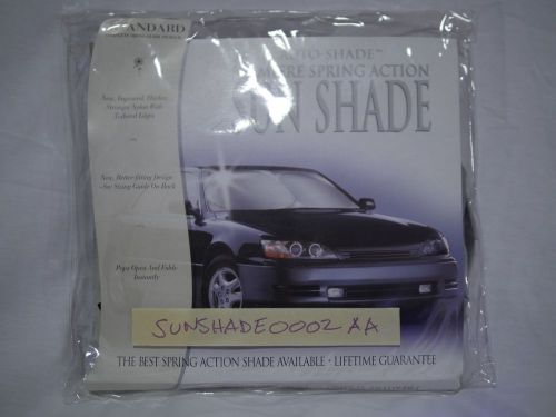 Auto shade premiere spring action sunshade standard size