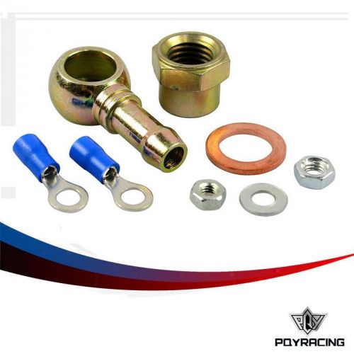Fuel pump banjo fitting kit hose adaptor union 8mm outlet tail