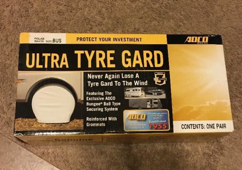 Adco ultra tyre gard polar white bus/ rv 40" - 42" set of 2