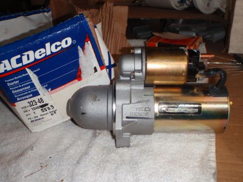 Gm oem starter motor 10465523 cadillac oldsmobile 4.6 deville eldorado aurora