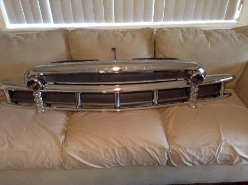 1949 and 1950 chevy original restored grille  show quality very nice and shiny