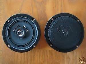 New upgrade 5 inch stereo radio 4 ohm speakers fits porsche 356 b c sc t5 t6