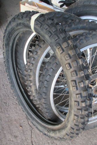 Motorcycle tire  80/100x21 motocross m-77 tire 51-m  bridgestone hardly used