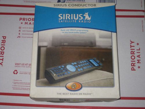 Sirius satellite radio conductor sc-h1w tuner remote