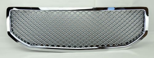 Dodge caliber 06-10 front honeycomb mesh chrome bumper hood grill