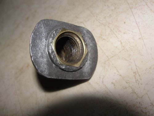 Evinrude 25 hp outboard propeller nut  1978