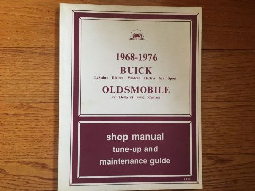 1968-1976 buick/ oldsmobile shop manual