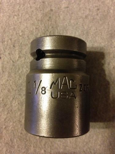 Mac 3/4" drive 1 1/8 socket part # zip362