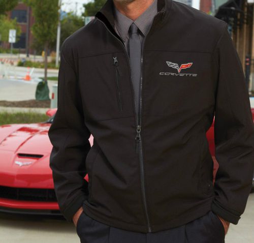 Corvette c6 antigua all weather jacket black  buds chevrolet st marys oh