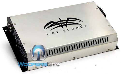 Syn 4 wet sounds amp marine boat 4-channel 800w component speakers amplifier new