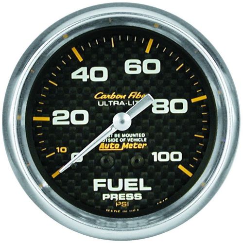Autometer fuel pressure gauge gas new 4812