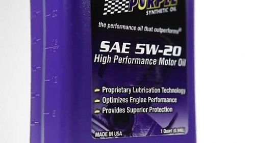 Royal purple 5w20 synerlec high proformance motor oil