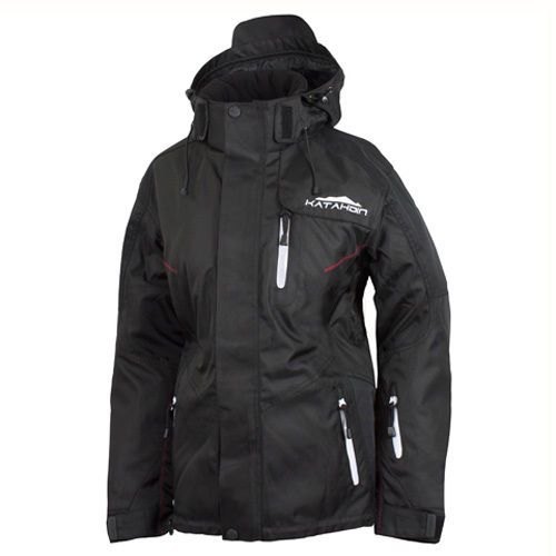 Katahdin gear women's apex jacket black large