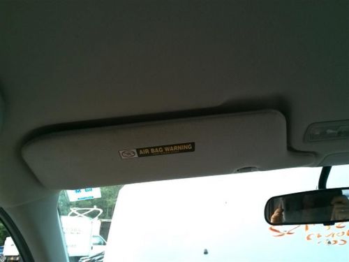 Driver left sun visor without illumination coupe fits 01-05 civic 229706