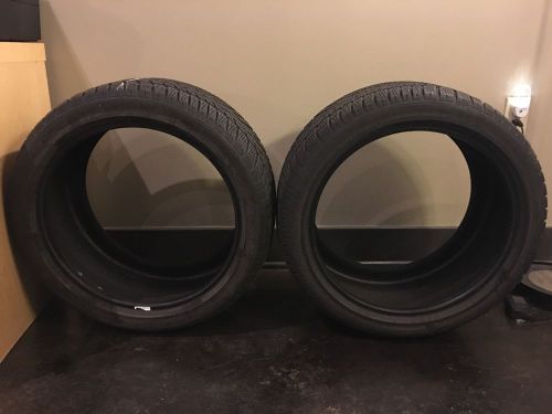 Dunlop winter sport 3d 285/35/18 - porsche turbo - tires - dot 3812