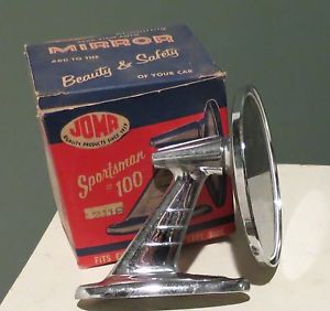 Joma fender mounted rear view auto mirror nib