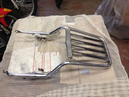 Old honda kawasaki yamaha suzuki rear rack support sissy bar luggage