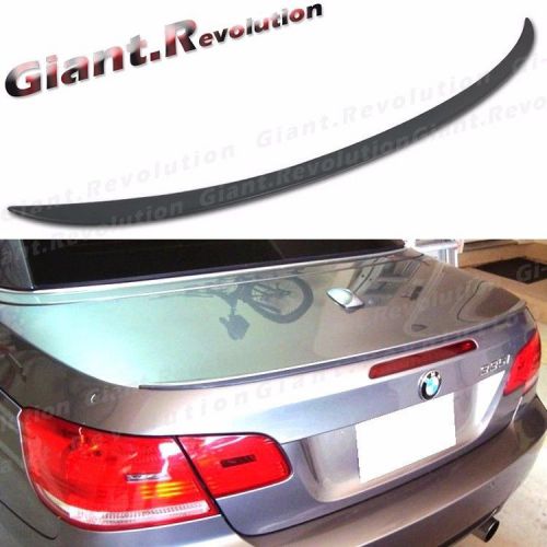 Unpainted m3 look trunk spoiler for 08-12 bmw e93 328i m3 convertible boot wing