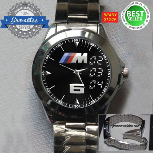 Ready stock ! bmw m6 series sport metal watch