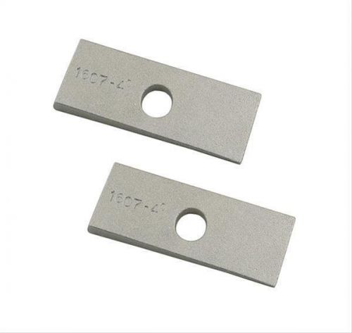 Mr. gasket 1607 traction bar wedges cast aluminum 4 degree pair