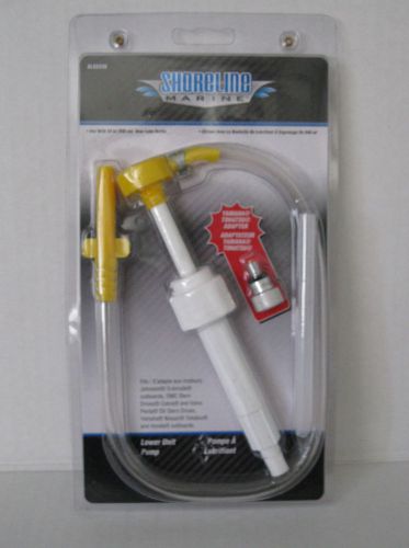 Shoreline marine outboard / boat maintenance lower unit oil change pump sl52226