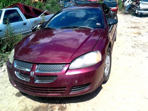 Passenger right front door coupe fits 01-05 stratus 69804