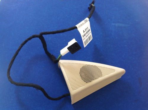 03-06 mercedes w211 e532 front passenger tweeter speaker &amp;cover oem a211 7250294