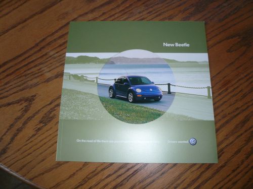 2004 vw new beetle sales brochure