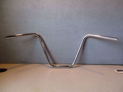 7/8&#034; chrome mini ape hangers nos vintage chopper cb kz gl triumph bsa