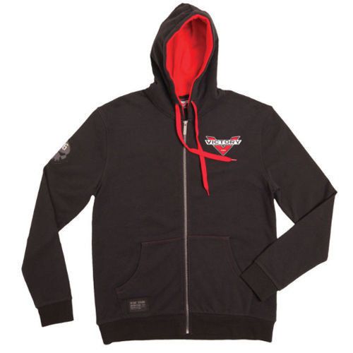Victory men's badge attitude hoodie black (2xl) 286363912
